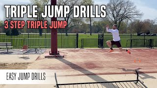 3 Step Triple Jump  Improve Your Jumps With This Easy Drill [upl. by Oilla]