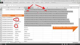 excel231  Liczenie unikalnych wartości  SUMAILOCZYNÓW LICZJEŻELI [upl. by Akimat398]