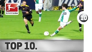 Top 10 LongRange Goals [upl. by Hetty]