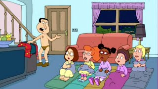 Family Guy Megs Friends Sleepover [upl. by Eybba]