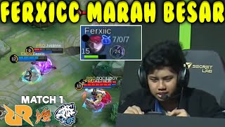 DEBUT FERXIC MDL  MEMBANTAI2  RRQ VS EVOS MDL MATCH 1 [upl. by Riabuz60]