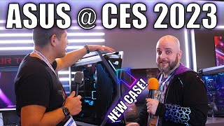 ASUS Went HARD at CES 2023 New Cases GPUs Monitors Keyboards Mice Gaming Chair and MORE [upl. by Lizette921]