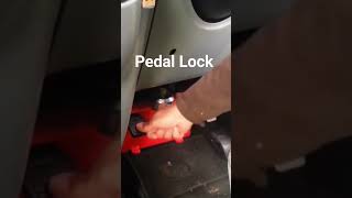 Car pedal Lock antitheft device high security multi vehicle for cars vans and motorhomes [upl. by Elok]