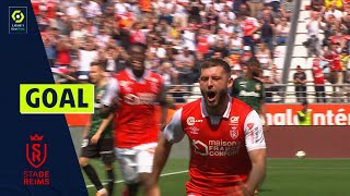 Goal Arber ZENELI 28  SdR STADE DE REIMS  RC LENS 12 2122 [upl. by Donn]