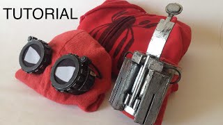 Spiderman traje casero l Tutorial l Spiderman Homecoming l Spiderman homemade suit [upl. by Atsylak]