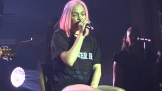 Jessie J  I Have Nothing Live Whitney Houston Cover at Webster Hall [upl. by Yentruocal]