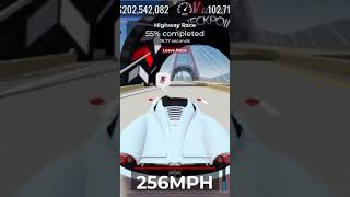 Pagani Huayra Codalunga Vehicle Legends Highway race top speed 256 mph place 2961 seconds [upl. by Haroun]