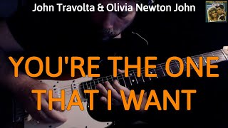 John Travolta amp Olivia Newton John  Youre The One That I Want Guitar Cover by Luca Pilia [upl. by Veda242]