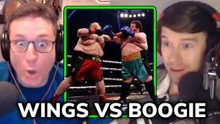 PKA REACTS to the WingsOfRedemption vs Boogie2988 Boxing Match [upl. by Ahsilram]