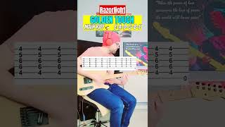 Razorlight  Golden Touch Main Riff Guitar Lesson  Tab  Tutorial guitar tutorial [upl. by Trilbee]