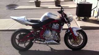 Ninja 650R Streetfighter walkaround [upl. by Dominik]