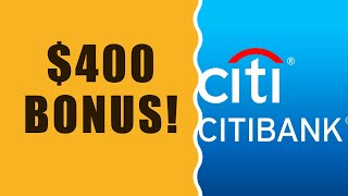 CitiBank offers promotion bonus for new checking and savings account  Citi Bank Account [upl. by Bayer]