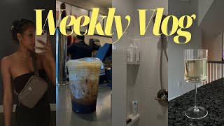 WEEKLY VLOG  Shopping in target with my bestie  kid free evening trader joes favs  cleaningmore [upl. by Eeluj249]