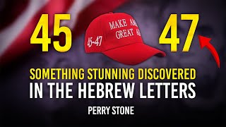 Something Stunning Discovered in the Hebrew Letters  Perry Stone [upl. by Gereld837]