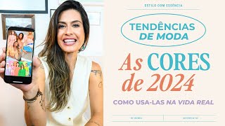 Tendências de Cores para o Verão 2024 como combinar e criar looks incríveis [upl. by Sink]