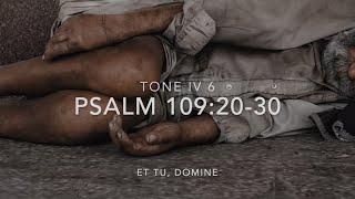 Psalm 1092030 – Et tu Domine [upl. by Soo]