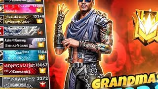 Free Fire Max Top 1 Reason Grandmaster Player freefire [upl. by Lamraj919]