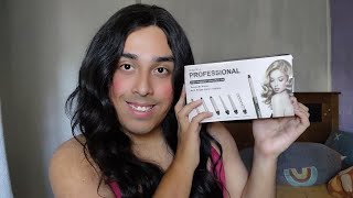 la rizadora especial y nueva de beautiful curling iron [upl. by Nylde]