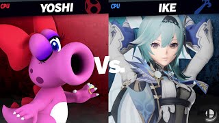 Birdo vs Eula MAKI Member Request Quickie SSBU By WataPasculcybertron231 [upl. by Mochun415]