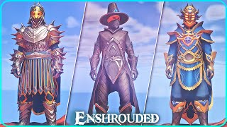 Enshrouded  All 39 Armor Sets Showcase [upl. by Gapin]