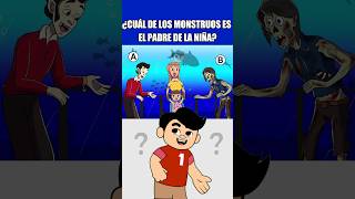 ¿CUÁL DE LOS MONSTRUOS ES EL PADRE DE LA NIÑA trivia quiz [upl. by Aliahkim]