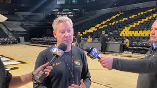 VCU basketball coach Ryan Odom on Tony Bennett retirement Zeb Jackson health UVa scrimmage [upl. by Norit]