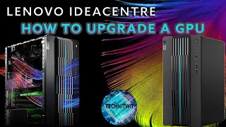 Lenovo IdeaCentre 5i Lets Install a RTX 3070 How to upgrade your GPU [upl. by Millwater]