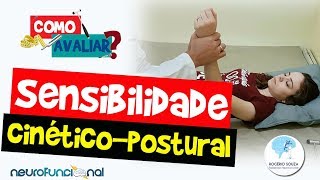 COMO AVALIAR SENSIBILIDADE PROFUNDA Avaliação CinéticoPostural [upl. by Haya]