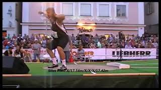 Shot put meeting Vollmercup 2018 BiberachRiß Germany [upl. by Leemaj]