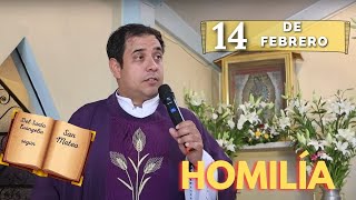 EVANGELIO DE HOY miércoles de Ceniza 14 de Febrero del 2024  Padre Arturo Cornejo [upl. by Htial]