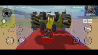 tractor 🚜 game 🎮 very interesting gameplay car love games like tractor video [upl. by Ikram]