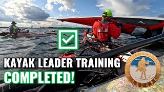 We completed KAYAK LEADER TRAINING Friluftsfrämjandet the Swedish Outdoor Association kajakledare [upl. by Eadmund]