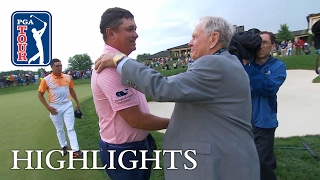 Jason Dufner extended highlights  Round 4  the Memorial [upl. by Ydarb]