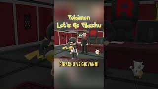 Pokemon Lets Go Pikachu Giovanni [upl. by Girardo694]