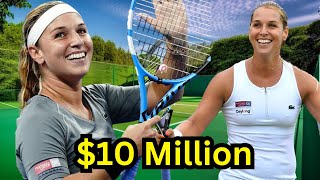 Dominika Cibulkova Lifestyle amp Net Worth  Bio  Career  Retirement  Income [upl. by Erot]