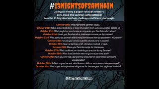 13NightsOfSamhain  102624 [upl. by Thetis143]