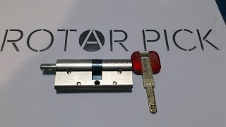 Cisa RS3 S Lock picking tool ROTOR PICK® [upl. by Tomchay467]