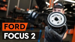 Cum se înlocuiește filtrul de ulei și uleiul motor la FORD FOCUS 2 DA TUTORIAL AUTODOC [upl. by Babara]