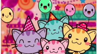 Kitty cat sing Happy Birthday to you [upl. by Demeyer]