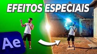 COMO FAZER EFEITOS ESPECIAIS NO AFTER EFFECTS [upl. by Airetal591]