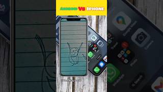 Android vs iphone  android ya iphone which is best android iphone shorts [upl. by Stavros200]