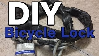 DIY Bicycle Lock [upl. by Nnaaras]