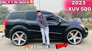 😱😱ये हे Black Mafia Xuv500🔥🚀 Full Modified 20Inch Alloy Wheel😱 25 लाख की Modification [upl. by Ahcire]