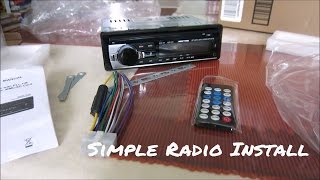 How to install a car radio  Simple [upl. by Leslee]