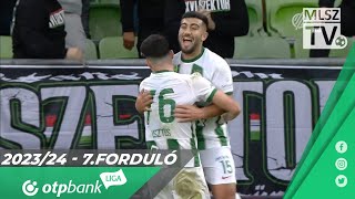 Ferencvárosi TC – Kisvárda Master Good  10  10  OTP Bank Liga  7 forduló  MLSZTV [upl. by Base]