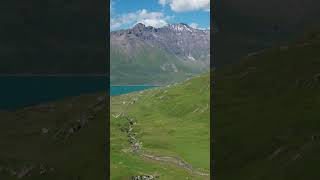 Lago del Moncenisio dji drone footage video travel mountains [upl. by Renard]