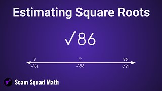 Estimating Square Roots to the Nearest Tenth [upl. by Kirschner]