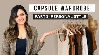 Capsule Wardrobe 2023  Finding Your Personal Style  Part 1 [upl. by Acissaj]