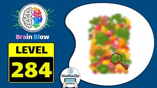 Brain Blow Level 284 Find the apple Walkthrough [upl. by Ecraep]