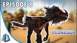 TAMING VELONASAUR DINO OP PUNYA TEMBAKAN SAKIT  ARK Extinction EP8 [upl. by Padraig240]